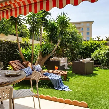 Rabiac - Charming 1 Bedroom With Private Garden Apartment Antibes